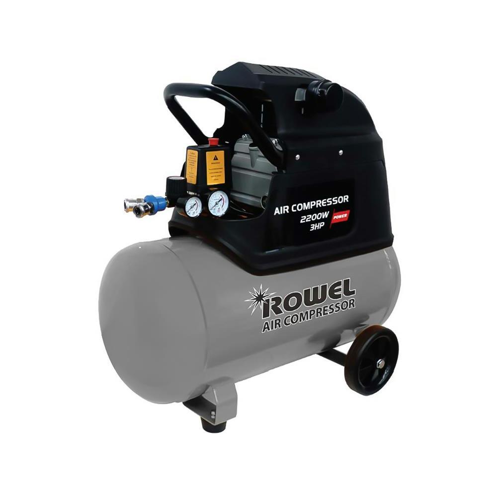 ROWEL RW-RT4850 Rotary Air Compressor, 3 HP, 50 Liters (1215244)-1