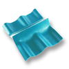 Diamond Roman Tile Romruen Blue Wall Ridge Left to Right