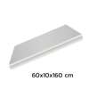 มีร่องลิ้น ขนาด 60x10x160 ซม.