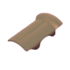 TPI Concrete Tile Orange Peel UTOPIA Tara Brown Wall Ridge (Cancelled)