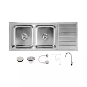 SINK BUILT 2B1D HAF ECONO 495.39.424 120 (1193726)-1
