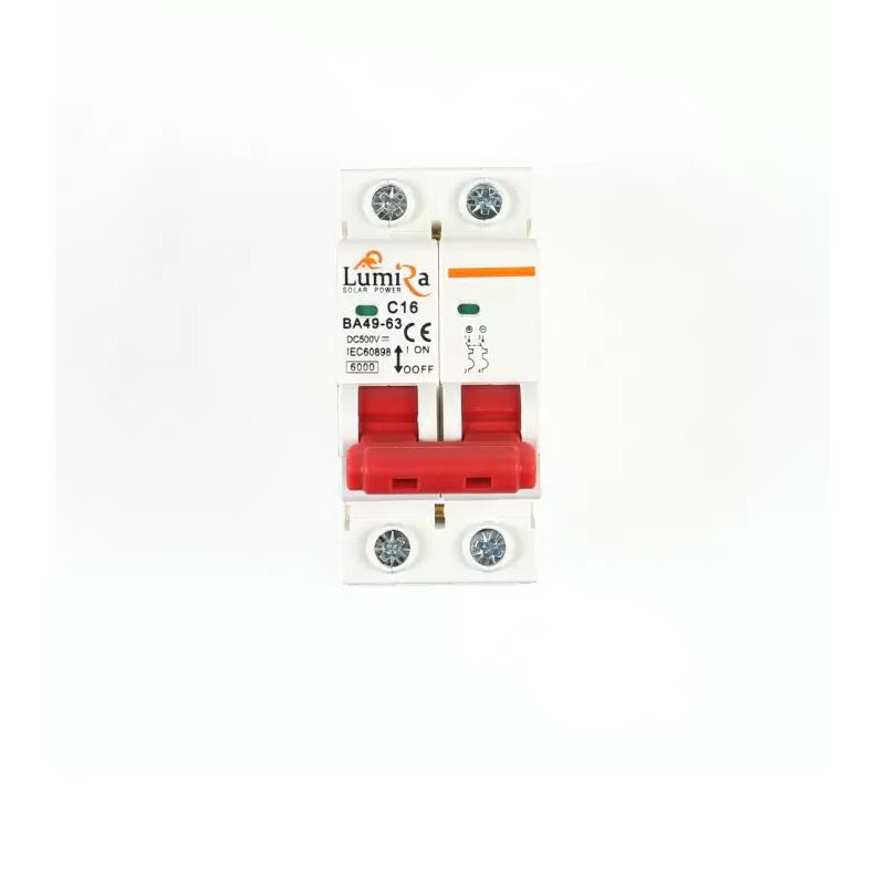 เบรกเกอร์ 1000V 16A รุ่น MCB-C16-DC-1