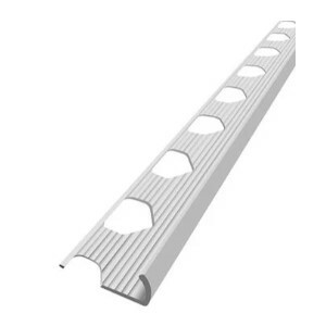 คิ้ว PVC ชวากร KD-00184-19 10 มม. สีขาว 2 ม. (1121957)