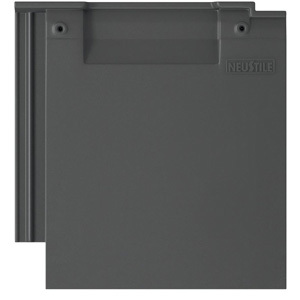 กระเบื้องสันหลังคา นิวสไตล์ โมเดิร์น เอ็กซ์ชีลด์ ฮีทบล็อก (X-Shield Heatblock) เทาเกรย์ ซเลท 8852422101924-