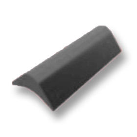 TPI Concrete Tile Orange Peel UTOPIA Cen Grey Rake End-