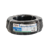 สายไฟ 60227 IEC 53 (VCT) 2x1 ยาว 100 เมตร ทริปเปิ้ลเอ็น