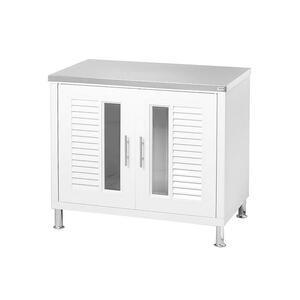 PP CABIN G6 Double Wall-Mounted Cabinet, 87.5x67.5cm, Cream (1104573)-1