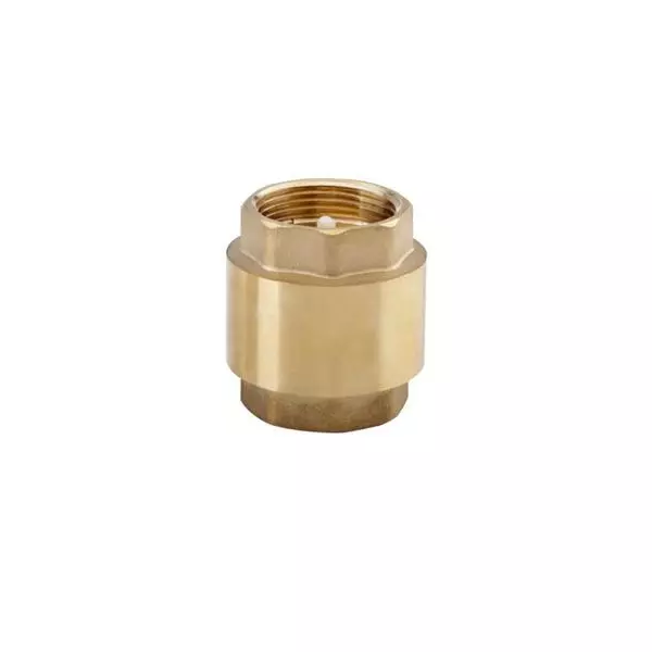 เช็ควาล์วสปริงทองเหลือง รุ่น HN3037-1/2 ขนาด 1/2 นิ้ว สีทองเหลือง-1