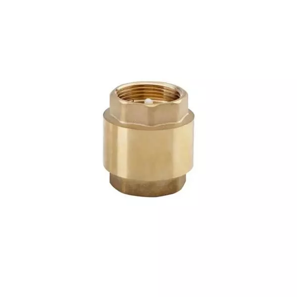 เช็ควาล์วสปริงทองเหลือง รุ่น HN3037-1 ขนาด 1 นิ้ว สีทองเหลือง-1