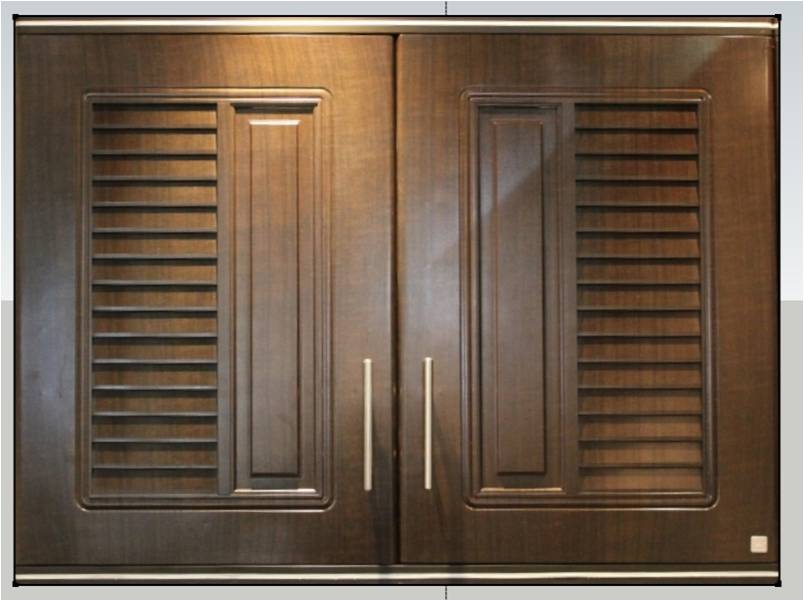 PLATINUM Vertical Storage Compartment 25x67.8CM GY (1160338)-1