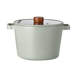 DEEP POT/ LID 22cm FIKA NEOFLAM M-GREEN (1215022)-1