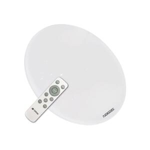 โคมไฟเพดาน LED NAGAS ECO STAR REMOTE 30 วัตต์ DAYLIGHT/COOL WHITE/WARM WHITE 14 นิ้ว สีขาว (1193100)