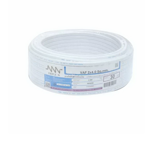 สายไฟ VAF 2x4 ตร.มม. 30 เมตร NNN-1
