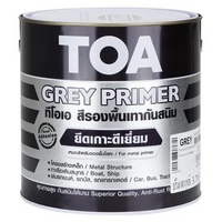 สีรองพื้นโลหะ TOA สีเทา 1แกลลอน (267918)