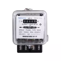มิเตอร์ไฟ 15/45A DD28 1 เฟส 2 สาย NATIONINE (1128235)