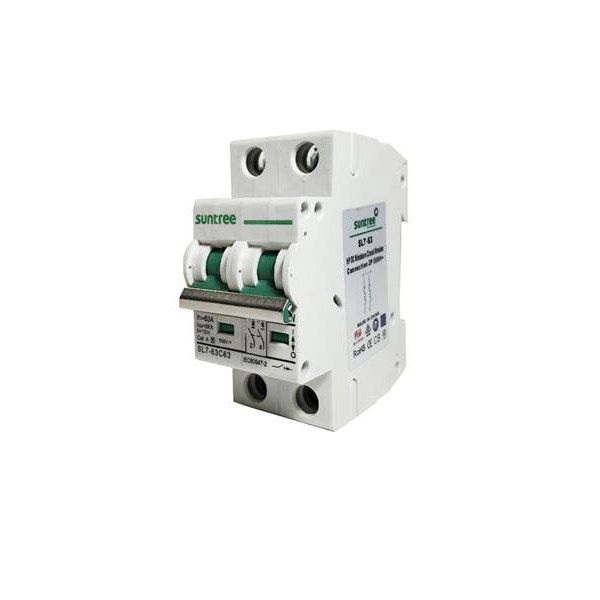 เซอร์กิตเบรกเกอร์ รุ่น DC SL7-63NP (2P) 63A 550V สีขาว-1
