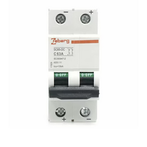 เซอร์กิตเบรกเกอร์ยุโรป 2P 63A รุ่น DC12V-1