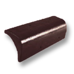 ครอบข้างปิดชาย กระเบื้อง CT ตราเพชร Gran Onda น้ำตาลนนทรี 212EK001304-