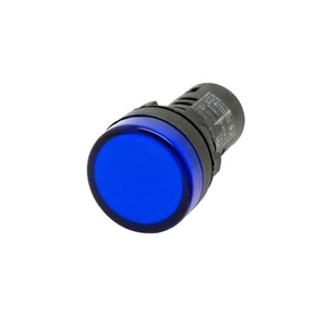 ไพลอตแลมป์ LED 220VAC รุ่น TS2D2BL ขนาด 22/25 มม. สีน้ำเงิน-1