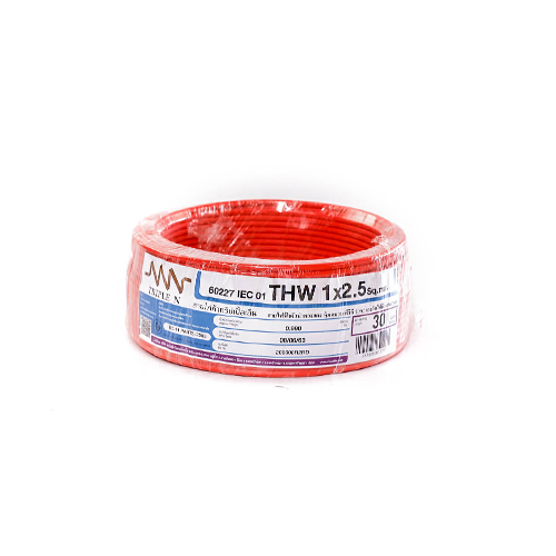 NNN Electric Wire IEC01 THW 1x2.5 30M Red-1