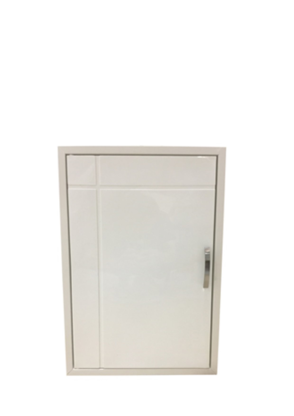 Double wall-mounted cabinet PP CABIN EDZO 87.5x67.5cm, Cream. (1148764)-1