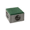 Concrete Block La linear Cool plus 10X10X6 cm Soft Green