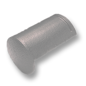 SCG Concrete Elabana Silver Titanium Round Ridge End 8852422098422-