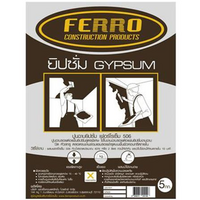 ปูนฉาบยิปซัม FERRO 506 สีขาว ขนาด 5 กก. (1005252)