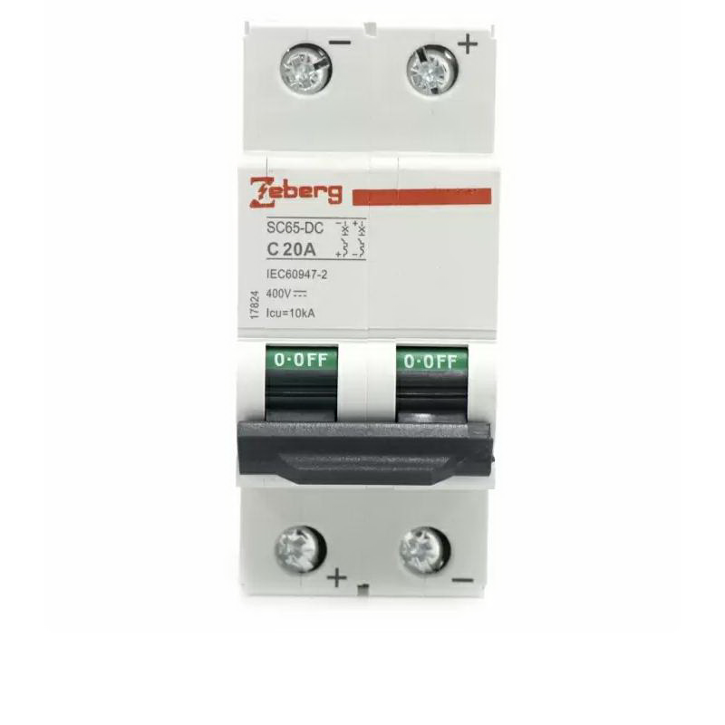 เซอร์กิตเบรกเกอร์ยุโรป 2P 20A รุ่น DC12V-1