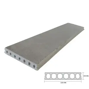Hollow Core 20x120 cm PC Wire 3 Size: 1/2 inch+cm PC Wire 4 Size: 3/8 inch-1