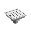 CT644Z1P(HM) รางน้ำทิ้งกันกลิ่นสำหรับท่อพีวีซี ขนาด 2-3.5 นิ้ว (หน้าแปลน 5.7 × 5.7 นิ้ว)