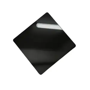 Jet Black Mirror Stainless Sheet 1.2x2.4 m