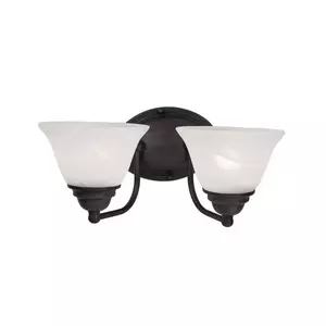 โคมไฟติดผนัง แก้ว 2 หลอด รุ่น YG2202 DECOS-1