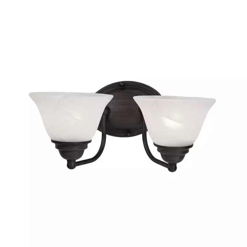 โคมไฟติดผนัง แก้ว 2 หลอด รุ่น YG2202 DECOS-1