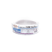สายไฟ THW (IEC01) 1x2.5 ยาว 30 เมตร สีขาว ทริปเปิ้ลเอ็น