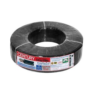 สายโทรศัพท์ CENTURY Drop Wire 2Cx0.90 ตร.มม. 200 ม. (1123056)-1