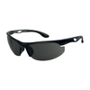 แว่นตานิรภัยทรงสปอร์ต ตรา WorkSafe รุ่น A-Wing สีเทา/ดำ เลนเทา ป้องกันฝ้า