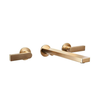 KOHLER COMPOSED ก๊อกผสมอ่างล้างหน้าติดผนัง 2 มือบิด สีบรอนซ์ปัดลาย K-73067X-4-BV