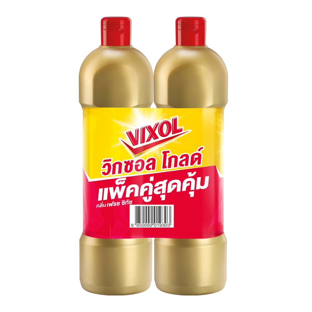 น้ำยาทำความสะอาดห้องน้ำVIXOLทอง 900ML P2 (1193806)-1