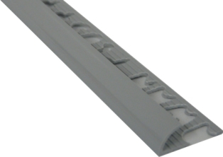 คิ้ว PVC ชาละวัน พลัส 8 มม. 2 ม. สีเทาพิราบ (1125981)-1