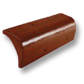 ครอบข้างปิดชาย กระเบื้อง CT ตราเพชร Gran Onda น้ำตาลทรายทอง 212EK002303-