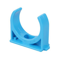 คลิปก้ามปู PVC ท่อน้ำไทย 1 1/2 นิ้ว สีฟ้า (1136768)