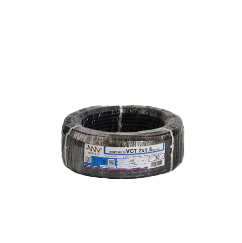 NNN Electric Wire 60227 IEC 53 (VCT) 2x1.5 30M-1