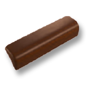 Diamond Roman Tile Sooksant Brown Barge End-