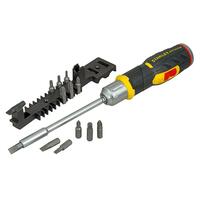 PISTOL GRIP RATCHET WITH 12 BITS