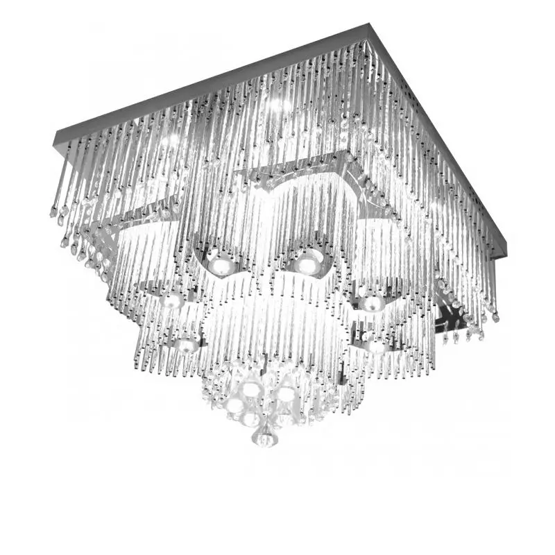 โคมไฟถาด LED คริสตัล 60 x 60 ซม. รุ่น AM1454 VANEZZA-1