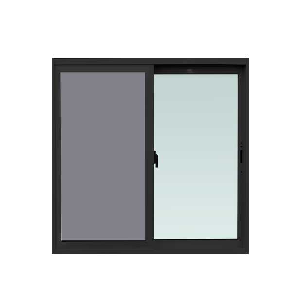 หน้าต่างAlu.S-S มุ้ง TK 100X110cm ดำ (1183832)-1