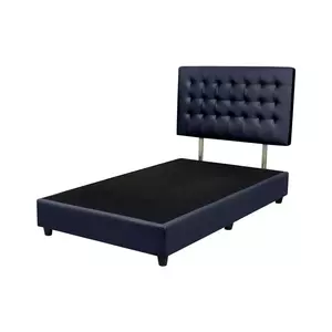 ฐาน+หัวเตียง MUNICH 3.5FT NAVY HLS (1173545)-1