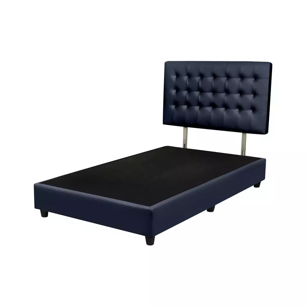 ฐาน+หัวเตียง MUNICH 3.5FT NAVY HLS (1173545)-1