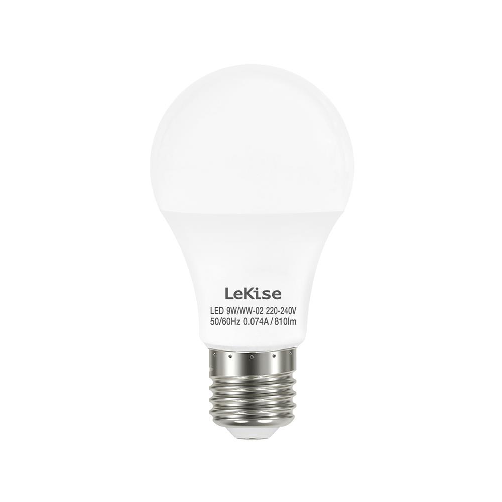 หลอดไฟ LED LEKISE A60 KLASSIC 9 วัตต์ WARMWHITE E27 (1170187)-1